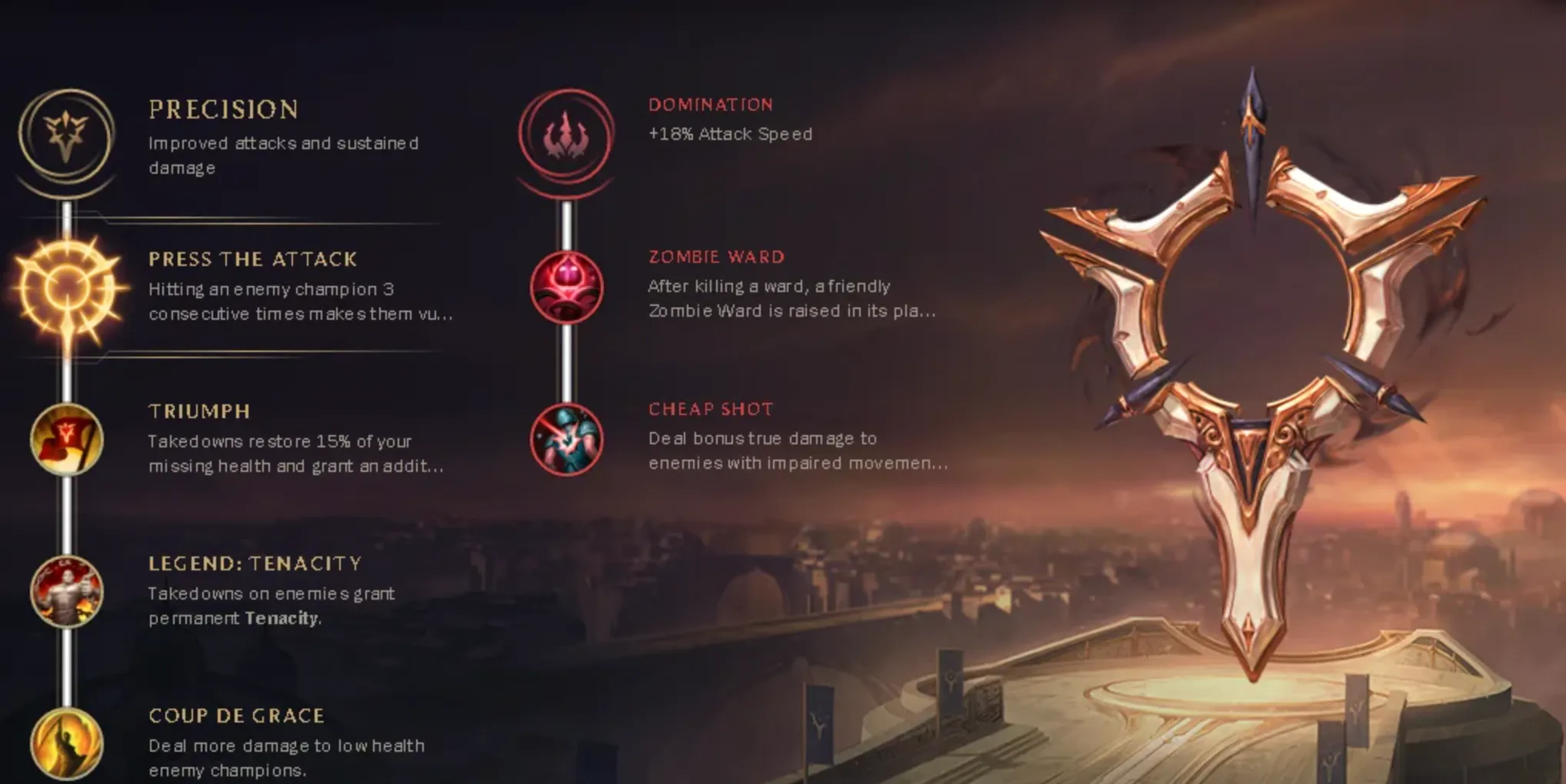 Press the Attack rune lol